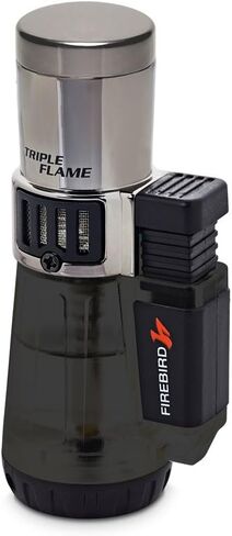 Firebird by Colibri Afterburner Triple Torch Cigar and Cigarette Lighter Warranty Black in Kuwait