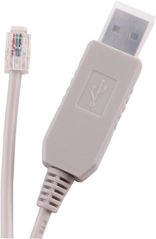 USB إلى RJ9 4P4C RS232 كابل التحكم التسلسلي للتلسكوب الاستوائي IEQ30 CEM25 CEM60 IEQ45 (1.8M) in Kuwait