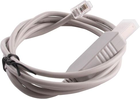 USB إلى RJ9 4P4C RS232 كابل التحكم التسلسلي للتلسكوب الاستوائي IEQ30 CEM25 CEM60 IEQ45 (1.8M) in Kuwait
