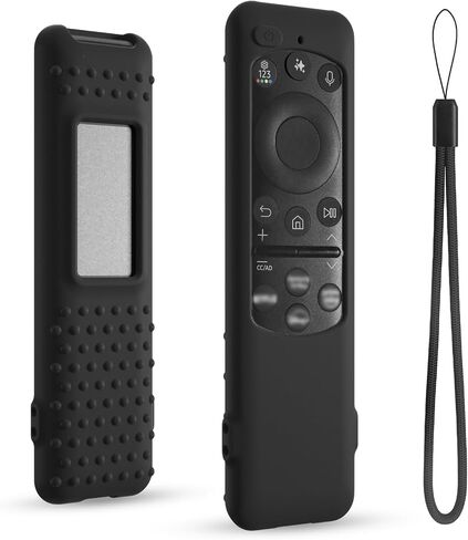 حالة سيليكون لسيطرة جهاز التحكم عن بعد Samsung TM2560E ، متوافق مع 2025 Neo Qled TV Smart Remote BN59-01432A BN59-01432J BN59-01455A (أحمر) in Kuwait