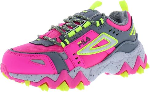 Fila Girl's Oakmont TR (Big Kid) Black/Sugar Plum/Electric Purple 5 Big Kid M in Saudi Arabia