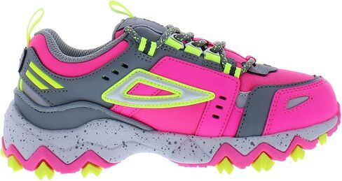 Fila Girl's Oakmont TR (Big Kid) Black/Sugar Plum/Electric Purple 5 Big Kid M in Saudi Arabia