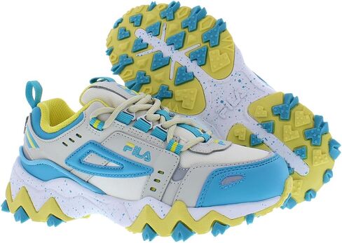 Fila Girl's Oakmont TR (Big Kid) Black/Sugar Plum/Electric Purple 5 Big Kid M in Saudi Arabia