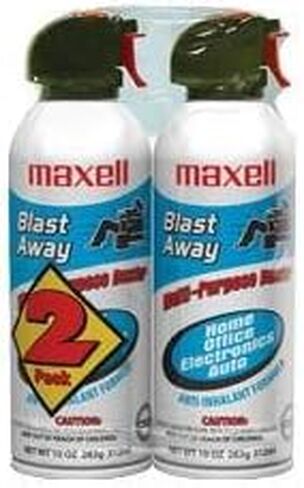 Maxell DQ2809 Blast Away Canned Air Duster44 ؛ حزمة 2 in Saudi Arabia