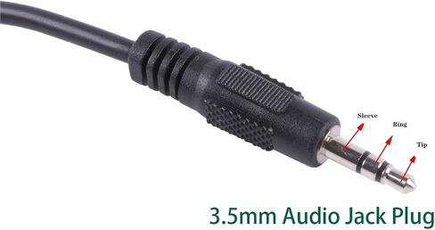 PL2303GT USB إلى RS232 المنفذ التسلسلي 3.5 مم مقبس الصوت المصغرة 3 أعمدة محول الاتصالات كابل uprgade (TIP-TX RING-RX) in Saudi Arabia