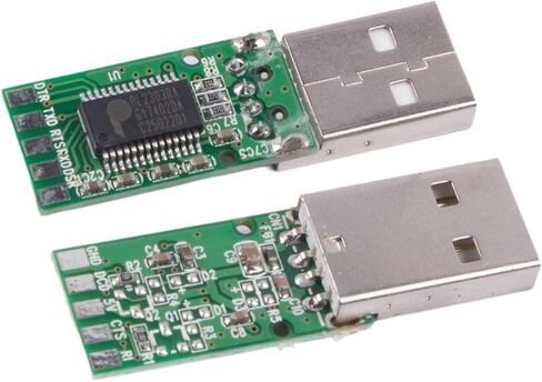 PL2303GT USB إلى RS232 المنفذ التسلسلي 3.5 مم مقبس الصوت المصغرة 3 أعمدة محول الاتصالات كابل uprgade (TIP-TX RING-RX) in Saudi Arabia