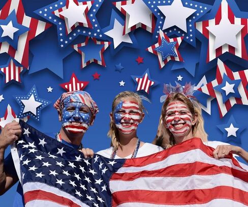 10x8ft Independence Day 4th of July Backdrop Patriotic Day Memorial Day Veterans Day Backdrop American Flag Striped Star Photography Background Large Banner Party Decorations Studio Photo Booth Props in Saudi Arabia