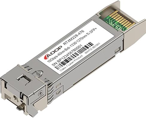 SFP-10G-BX40U متوافق 10GBASE-BX40-U SFP+ 1270NM-TX/1330NM-RX 40KM DOM Simplex LC SMF MODULE (1270NM-TX 1330NM-RX) in Saudi Arabia