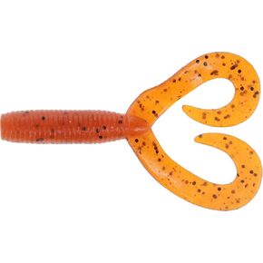 Yamamoto 4" Double Tail GRUB FIRE Craw (20 Pack)
