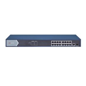 Hikvision DS-3E0518P-E 16-Port Unmanaged Gigabit PoE Switch
