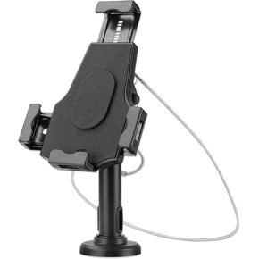 Manhattan Lockable Tablet Desk Stand & Wall Mount Mount - لأجهزة 7.9 "إلى 10.5" - مع قفل ومفاتيح الأمن المضاد للسرقة ، التناوب ، الميل ، دوار - 461112