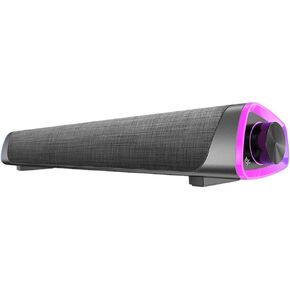 3D Computer Speaker Bar Stereo Sound Subwoofer Bluetuth Dual Speakers Music Player Wired Loudspeaker for Laptop Pc Notebook New 2025 High Reliable Electronic