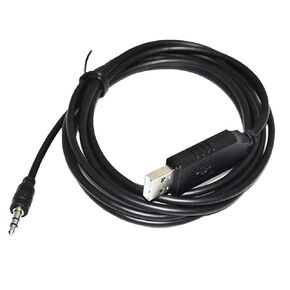 Industrial FT232RL CHIP USB to UART TTL 3.3V 5V TRS 2.5MM Stereo Audio Jack AJ Programming Cable TTL-232R-3V3-AJ KABLE(1.8M,TTL3V3 T-RXD R-TXD)