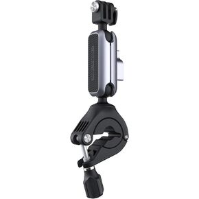 Bike Motorcycle Handlebar Mount for DJI OSMO Action 4/3/2 Gopro 11/10/9/8/7/6/5 with 1/4"-20 Thread Adapter, 0.87 to 1.38 inches or 0.27-0.63 inches,Pocket 2, Insta360 ONE RS/R/ONE X3/X2