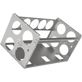Open Frame GPU Mining Rack for Graphics Cards Stackable Material Reliable Cooling for Mining Easy Installation