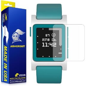 ArmorSuit Pebble 2 Anti-Glare Screen Protector (2 Pack) Full Coverage MilitaryShield Screen Protector for Pebble 2 - Matte Anti Bubble Film