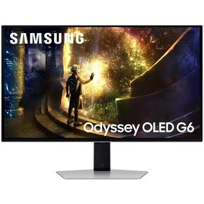 SAMSUNG 27" Odyssey OLED G6 QHD Gaming Monitor 240Hz 0.03ms LS27DG61DSNXZA (Renewed)