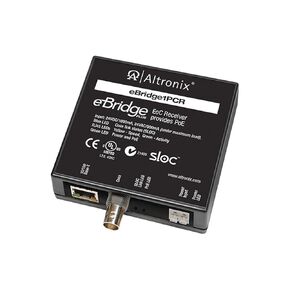 ALTRONIX EBRIDGE1PCR PoE Extender,3-1/2" D x 3-1/2" W,Black