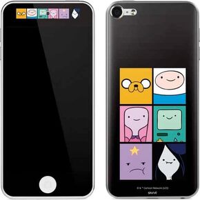 Skinit Decal MP3 Player Skin Compatible with iPod Touch (6th Gen 2015) - Officially Licensed Warner Bros Adventure Time Character Tiles Design