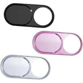 Homoyoyo 3Pcs Privacy Webcam Cover Slide Camera Shield for Phone Includes and Shape