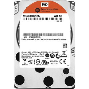 Western Digital WD3001BKHG - Western Digital 300GB 2.5" SAS 10K 6Gb/s Hard Drive (Renewed)