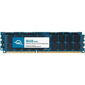 OWC 32GB (2x16GB) DDR3L 1600 PC3L-12800 CL11 2Rx4 240-pin 1.35V ECC Registered RDIMM Memory RAM Module Upgrade Kit Compatible with Dell PowerEdge R520 R620 R715 R720 R720xd