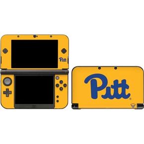 Skinit Decal Gaming Skin Compatible with 3DS XL 2015 - Officially Licensed College Pitt Panthers Yellow Design