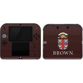 Skinit Decal Gaming Skin Compatible with 2DS - Officially Licensed College Brown University Logo Design