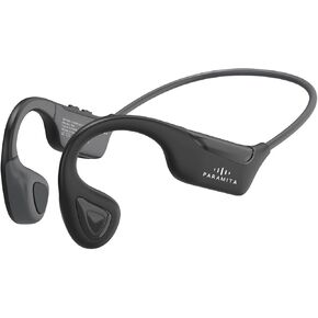 PARAMITA R8,Real Bone Conduction Bluetooth Headphone, Wireless BT5.3, IPX6 Waterproof, Sports Headset with Mic, for Workouts Running Driving
