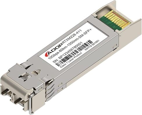 SFP-10G-ZR-S Compatible 10GBASE-ZR SFP+ 80km DOM Duplex LC SMF Optical Transceiver Module in Saudi Arabia