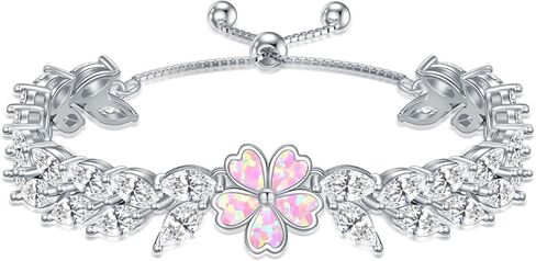 LWQQWL القلب الإسورة سوار للنساء 925 فضة جوهرة القلب الكفة سوار مجوهرات للبنات هدايا in Kuwait