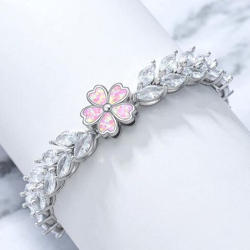 LWQQWL القلب الإسورة سوار للنساء 925 فضة جوهرة القلب الكفة سوار مجوهرات للبنات هدايا in Kuwait