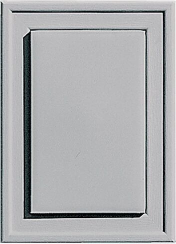 Builders Edge 130130001001 Raised Mini Mounting Block 001, White in Saudi Arabia