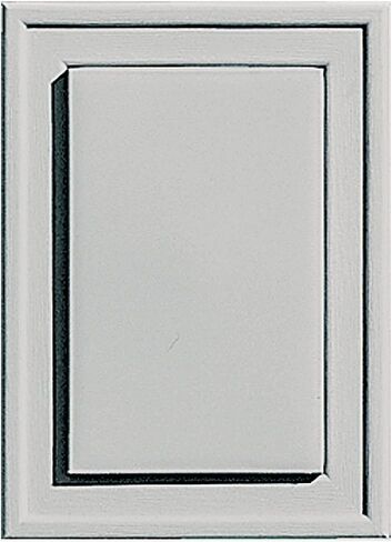Builders Edge 130130001001 Raised Mini Mounting Block 001, White in Saudi Arabia