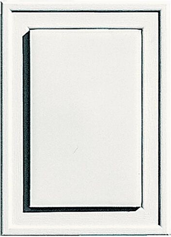 Builders Edge 130130001001 Raised Mini Mounting Block 001, White in Saudi Arabia