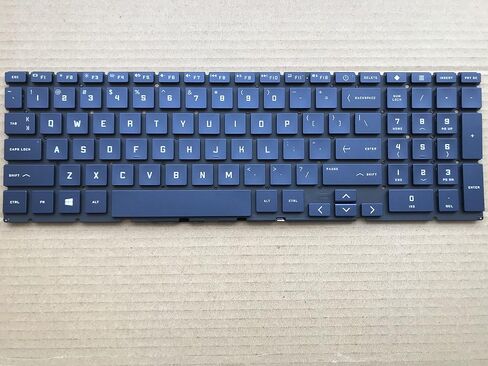 Original New for HP Victus 15 15-FA 15T-FA 15-FA0005TG 15T-FA000 15-FA1000 15.6" Gaming Laptop US Backlit Laptop Keyboard (Black) in Kuwait