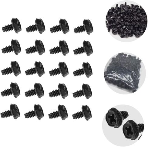 100pcs Slot Slot Slot Metal Procks ملحق كمبيوتر للوحة الأم وتثبيت محرك الأقراص الثابتة خفيفة الوزن واستبدال البراغي البراغي in Kuwait
