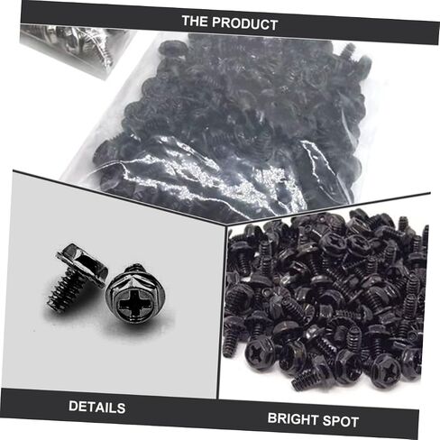 100pcs Slot Slot Slot Metal Procks ملحق كمبيوتر للوحة الأم وتثبيت محرك الأقراص الثابتة خفيفة الوزن واستبدال البراغي البراغي in Kuwait