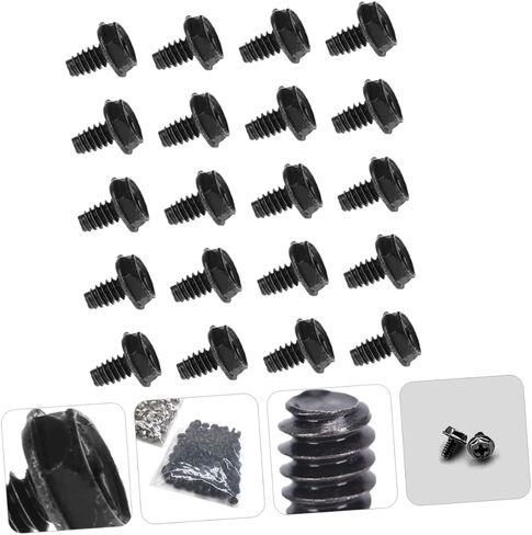 100pcs Slot Slot Slot Metal Procks ملحق كمبيوتر للوحة الأم وتثبيت محرك الأقراص الثابتة خفيفة الوزن واستبدال البراغي البراغي in Kuwait