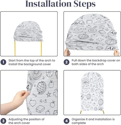 6.6 قدم القوس الخلفية غطاء الأرضيات المعدنية سلس الصلب من الصلب صفيحة الصناعة الحديد الأرضية الزفاف غطاء القوس دنة ملاءمة أغطية الوقوف الخلفية للزفاف ديكور حفل زفاف in Kuwait