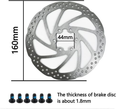 ROADNADO مجموعة فرامل قرصية هيدروليكية للدراجات الجبلية دراجة MTB مجموعة فرامل زيت سبائك الألومنيوم 160 مم أمامي 800 مم خلفي 1400 مم مجموعة فرامل هيدروليكية عالمية in Kuwait