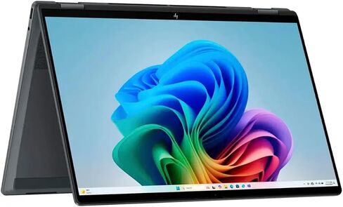 HP OmniBook X Flip 2-in-1 AI Powered 2-in-1 Laptop 16.0" Touchscreen IPS WUXGA Display (Intel Ultra 7-256V, 16GB LPDDR5X, 4TB PCIe SSD, Win 11 Pro) w/MS 365 Personal, DKZ USB Port Expander in Saudi Arabia