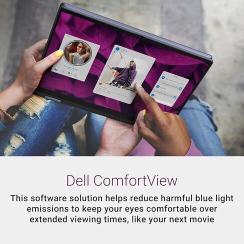 Dell Inspiron 14 2-in-1 Business Business Laptop ، 14 "IPS Full HD Touch Screen ، Office Pro ترخيص ، AMD Ryzen 5 ، Radeon Graphics ، 32 GB DDR5 ، 2 تيرابايت SSD ، بصمات الأصابع ، Windows 11 Pro ، مع الملحقات in Kuwait