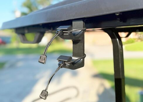 Golf Cart Fishing Rod Holder Rack – 4 Pole Roof Mount Kit in Saudi Arabia