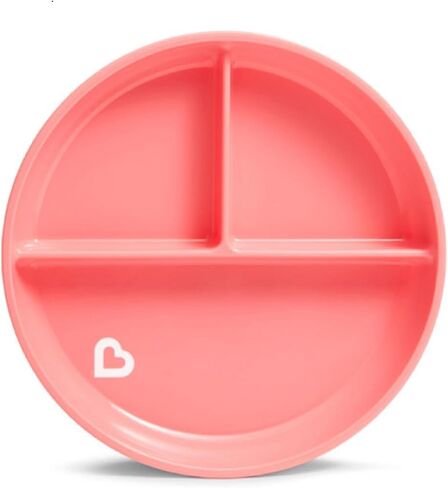 Munchkin Stay Put Divided Suction Plates (Purple/Blue) in Saudi Arabia
