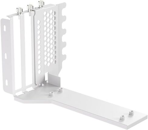 L-Z3 GPU Vertical Mounting Bracket Kit, PCIe 4.0 X16 Riser Cable 200mm, Graphics Card Steering Mounting Bracket(PCI-E 4.0 Set-White) in Saudi Arabia