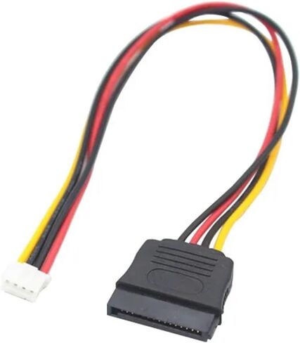 pH 2.0mm 4pin small ty> pe to 15pin hdd sata cable cable cable 20awg wire for Industrial All-in-One HD Pc PDD (40 سم) in Saudi Arabia