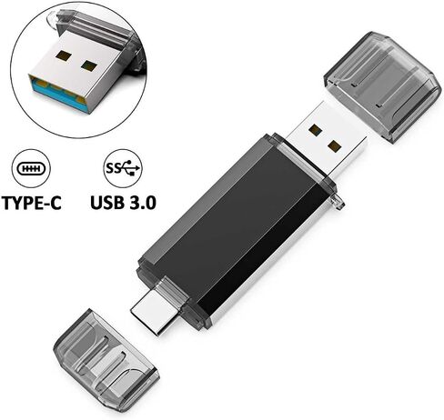GoRAM 16GB (10 Pack) Dual Drive Go-Stick USB 3.0 + USB-C Type-C Flash Drive for Android Smartphones, Computers, MacBook, Tablets, PC (16GB) in Saudi Arabia
