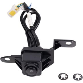 TRQ Rear Rear View Camera Compatible with 2008-2014 Ford E-150 E-250 E-350 Super Duty E-450 Super Duty