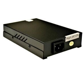 Linsn SC801 Single Mode Fiber to Ethernet Media Converter, Gigabit SC RJ45 Plug and Play Adapter, 10-20km Optical Transmission for LED Screen, LED Video Panels, Display Walls